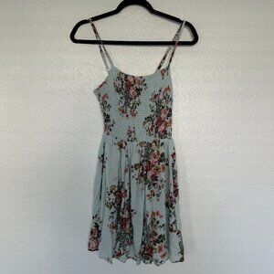 ANGIE Floral Spaghetti Strap Dress